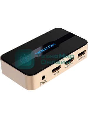 Разветвитель - сплиттер Vention HDMI 19F/2x19F на 2 монитора ACBG0