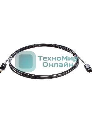 Оптический кабель (Toslink)-M -- >(Toslink)-miniM,2m, Telecom TOC2023-2M