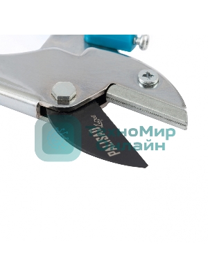 Секатор с наковальней, 170 мм, усиленный, рукоятки в ПВХ-оболочке, LUXE Palisad