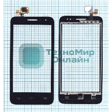 Сенсорное стекло (тачскрин) для Alcatel POP D5 5038D черное