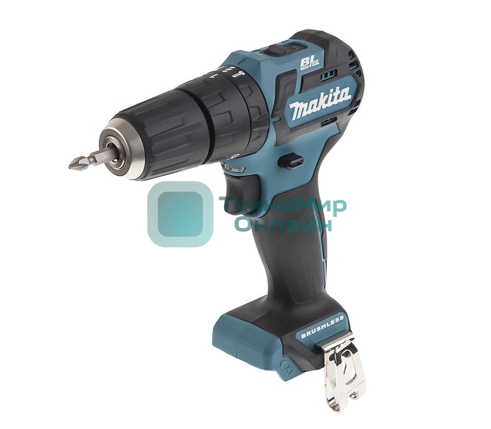 Дрель аккумуляторная Makita HP332DZуд б/щет 10.8В LI-ION 10мм 0-450/1500об/м 35/21Нм БЕЗ АКК.и ЗУ