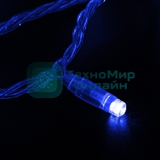 Гирлянда Neon-night Нить 10м, эффект мерцания (каждый 5-ый), прозрачный ПВХ, 230В, Синий