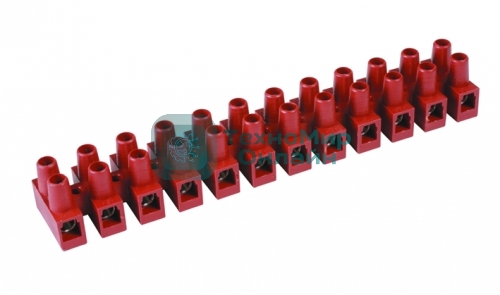 Колодка клеммная 12х4мм винт. ф/г OK-433-12-FV ДКС 43312FV