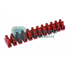 Колодка клеммная 12х4мм винт. ф/г OK-433-12-FV ДКС 43312FV