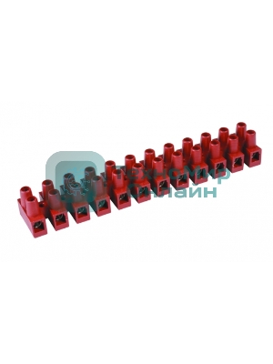 Колодка клеммная 12х4мм винт. ф/г OK-433-12-FV ДКС 43312FV