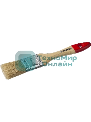 Кисть плоская Зубр 