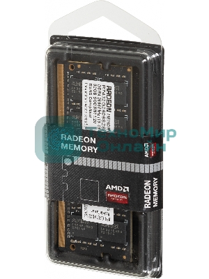 Оперативная память AMD Radeon R7, 32GB, DDR4, 2666MHz, CL19, SO-DIMM