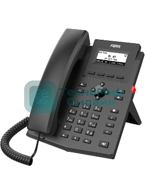 Телефон IP Fanvil X301 черный