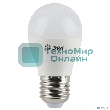 Лампа светодиодная LED 5Вт E27 2700К smd P45 шар | Б0028486 | ЭРА