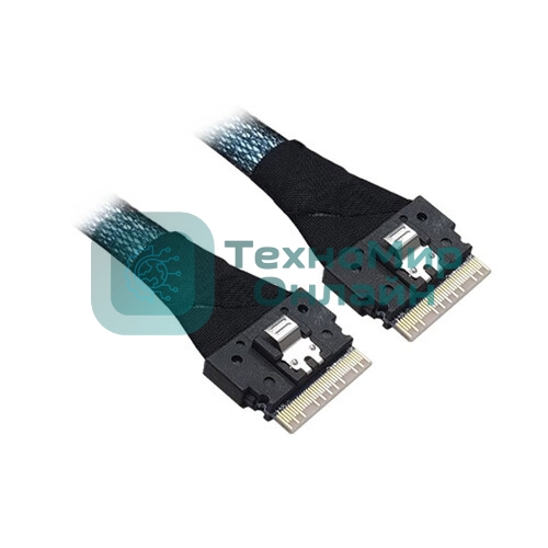 Кабель ACD-60006-JP Slimline SASx8 (SFF8654) -to- 8x U.3 Direct, 1M, (аналог Broadcom 05-60006-00)