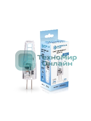Лампа светодиодная Ambrella light 100146 LED G4 2W IC 6400K 12V