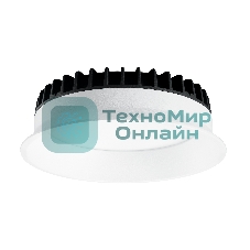 Встраиваемый многорежимный cветодиодный светильник Ambrella light DCR510 12W 6400K/3000K/4200K 85-265V D150*50 (A137)