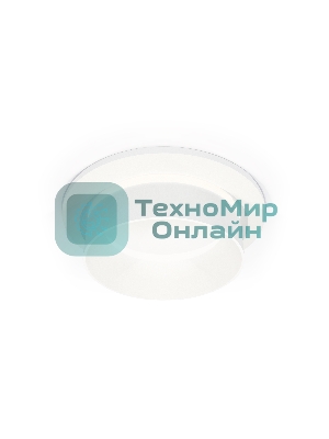 Комплект встраиваемого светильника Ambrella light XC6512061 SWH/FR белый песок/белый матовый MR16 GU5.3 (C6512, N6228)