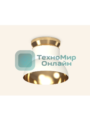 Светильник Ambrella Light XS8101061 SWH/PYG/CL белый песок/золото желоте полированное/прозрачный GX53 (N8909, C8101, N8144)