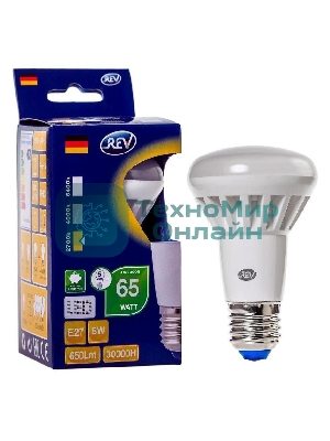 Лампа светодиодная REV RITTER 32336 5 R63 E27 8W 2700K