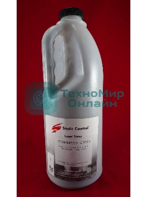 Тонер для принтера Static Control MPSPH4555-1070B черный (флакон 1070г) HP LJM4555/M601/LJP4014 