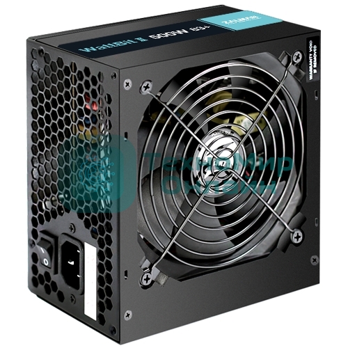 Блок питания Zalman ZM500-XEII Retail, 500Вт, 80 PLUS, 120мм, черный