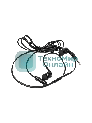 Проводные наушники Harper HV-106 черный, внутриканальные, проводной