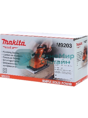 Вибрационная шлифовальная машина Makita M9203 190Вт