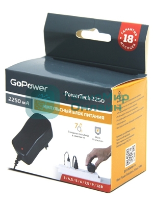 Блок питания GoPower PowerTech 2250 универсальн. импульсный (1/50)