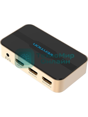 Разветвитель - сплиттер Vention HDMI 19F/2x19F на 2 монитора ACBG0