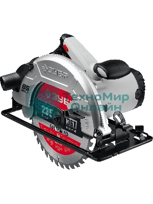 Пила дисковая, 90°-85 мм, диск 235 мм, 2200 Вт, ЗУБР ПД-85
