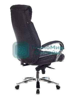 Кресло Бюрократ T-9924SL черный, кожа
