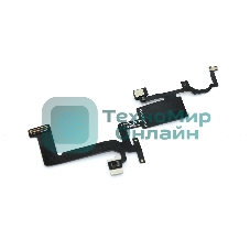 Шлейф в сборе с микрофоном и сенсором для Apple iPhone 12, iPhone 12 Pro