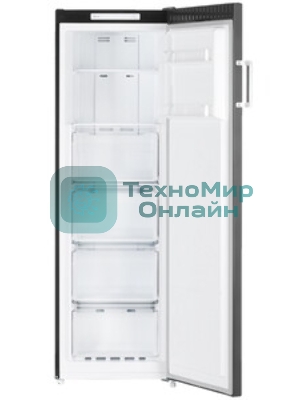 Морозильная камера Maunfeld MFFR170SB, черный, 206л, 4 ящика, 2 полки