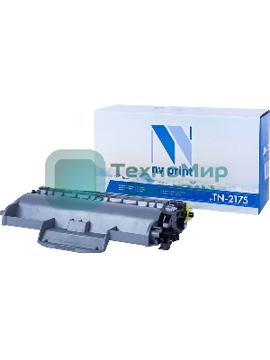 Картридж NVPrint совместимый Brother TN-2175T для HL-2140R/2142/2150NR/2170WR/DCP-7030R/7032/7040/7045NR/MFC-7320R/7440NR/7840WR (2600k)