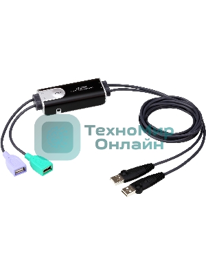 Переключатель ATEN 2-Port USB Boundless Cable KM Switch