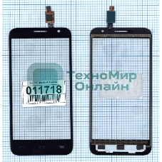Сенсорное стекло (тачскрин) для Alcatel Idol 2 Mini 6016D черное