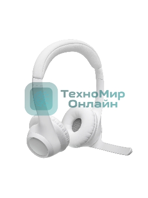 Гарнитура Logitech Zone 300 белый, беспроводная, Bluetooth, до 16 ч
