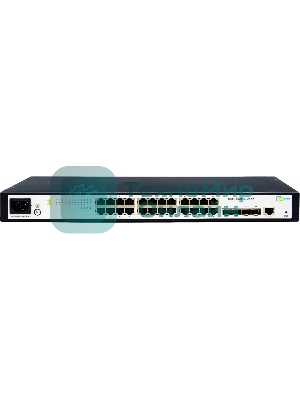 Коммутатор управляемый SNR уровня 2+, 24 порта 10/100/1000Base-T, 4 порта 1/10G SFP+