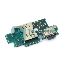 Нижняя плата (шлейф) с разъемом зарядки для Samsung Galaxy S24 Plus