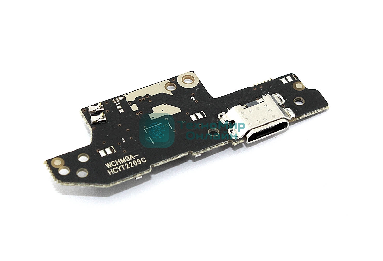 Нижняя плата с разъемом зарядки и микрофоном для Xiaomi Redmi 9C