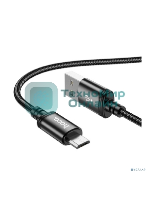 Кабель HOCO X89/USB кабель Micro/1m/2,4A/черный