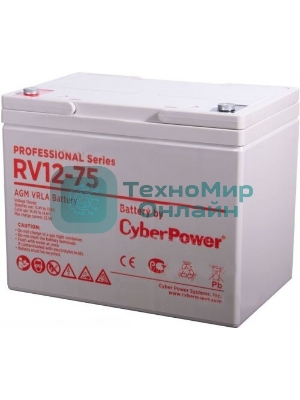 Батарея для ИБП PS CyberPower Professional series RV 12500W/12V 150Ah operational life 12 years