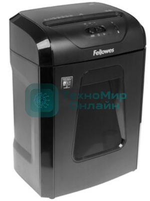 Шредер Fellowes PowerShred 12C FS-71201 DIN P-4, 4х40мм, 12лст., 18лтр.,Safety Lock