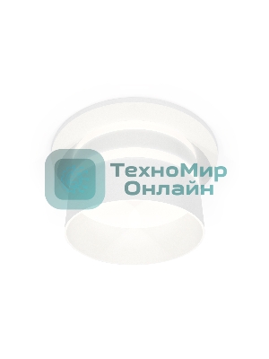 Комплект встраиваемого светильника Ambrella light XC6512062 SWH/FR белый песок/белый матовый MR16 GU5.3 (C6512, N6235)