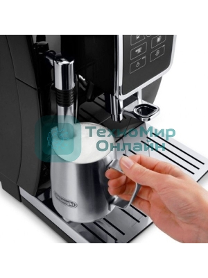 Кофемашина автоматическая DeLonghi ECAM 350.15.B черный, исп. кофе - молотый/зерновой, 1.8 л, 1450 Вт, 15 бар