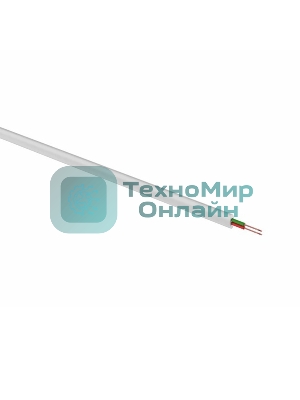Кабель Rexant телефонный 2 жилы, 100 м., белый, (ШТЛП-2)
