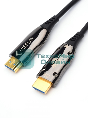 Кабель HDMI 50 м (HIGH speed, Metal gold, Optical) 8K VER 2.1 Кабель HDMI 50 м (HIGH speed, Metal gold, Optical) 8K VER 2.1