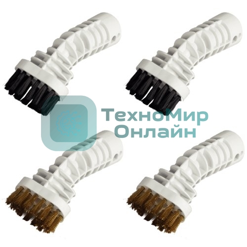 Насадка AENO Plastic scraper brush+Metal scraper brush for steam mop SM1