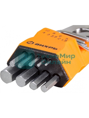 Набор ключей имбусовых HEX