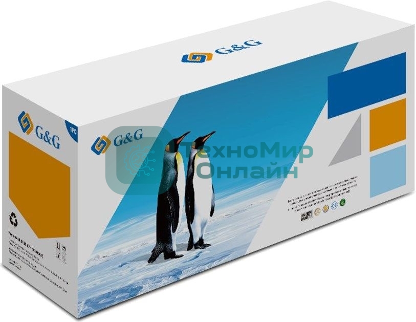 Картридж лазерный G&G GG-TK8115Y желтый (6000стр.) для Kyocera Mita Ecosys M8124cidn/M8130cidn