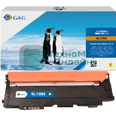 Картридж лазерный G&G GG-Y406S желтый (1000 стр.) для Samsung CLP-360/362/363/365/367/368, CLX-3300/3302/3303/3304/3305/3307