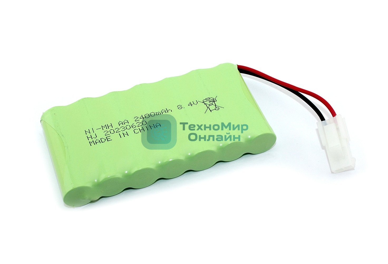 Аккумулятор Ni-Mh 8.4V 2400 mAh AA Flatpack разъем 5559