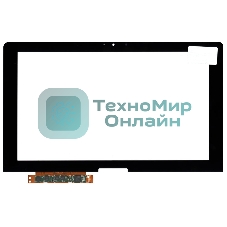 Сенсорное стекло (тачскрин) для Toshiba Satellite U920T, черное