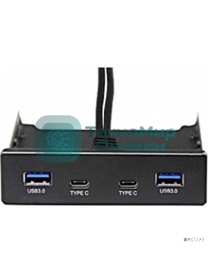 Планка USB на переднюю панель ExeGate U3H-619, 3,5